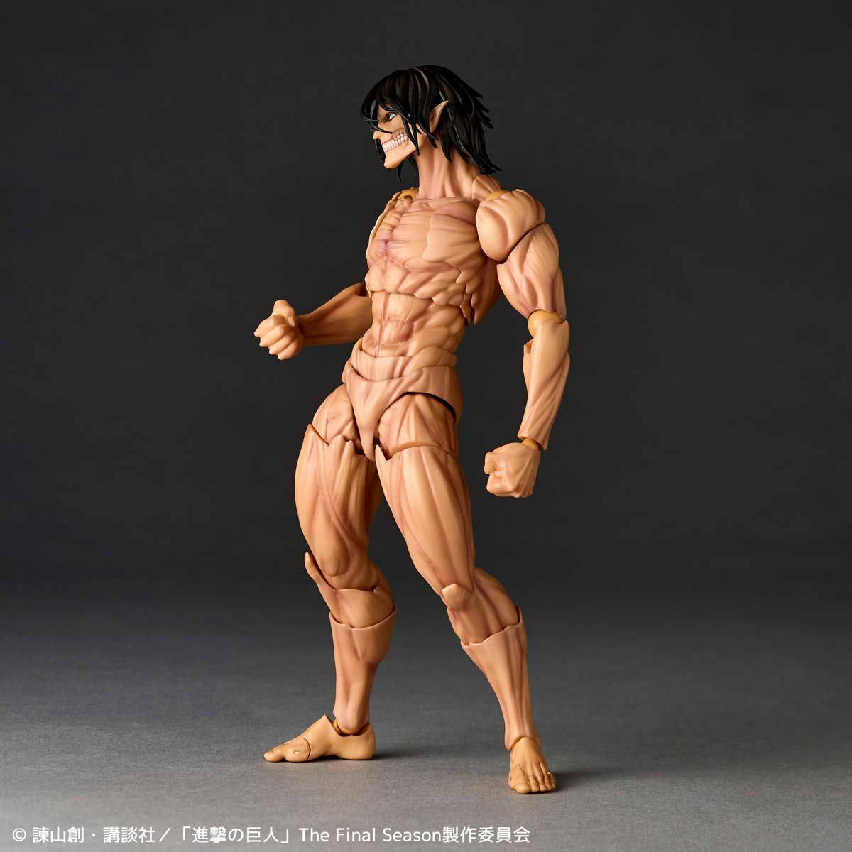 (Pre-Order) Amazing Yamaguchi Revoltech Attack On Titan Eren Titan (With Bonus) - Reissue