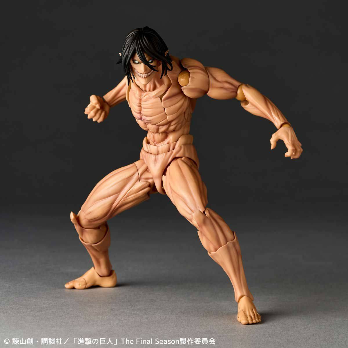 (Pre-Order) Amazing Yamaguchi Revoltech Attack On Titan Eren Titan (With Bonus) - Reissue