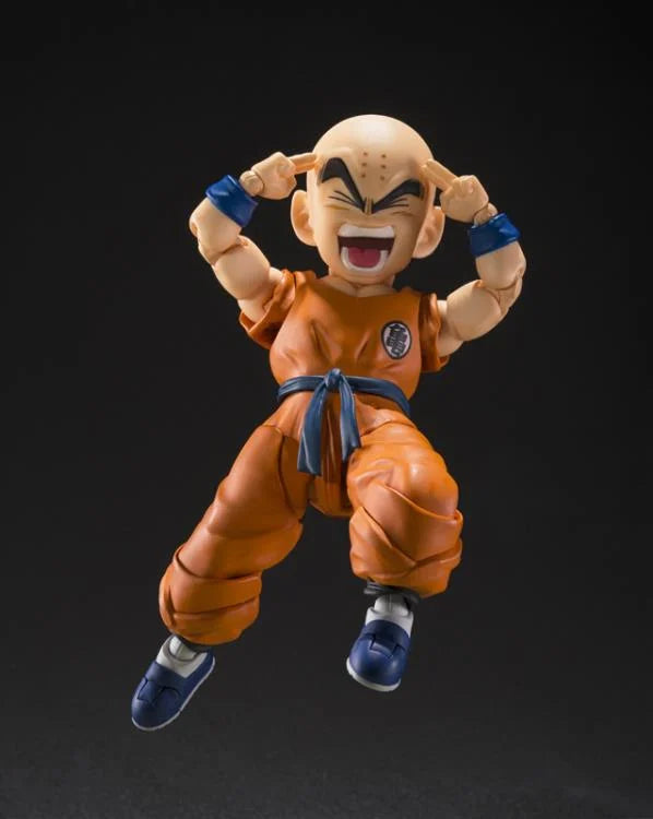 (Pre-Order) Dragon Ball Z S.H.Figuarts Krillin (Son Goku's Best Friend) Exclusive Action Figure