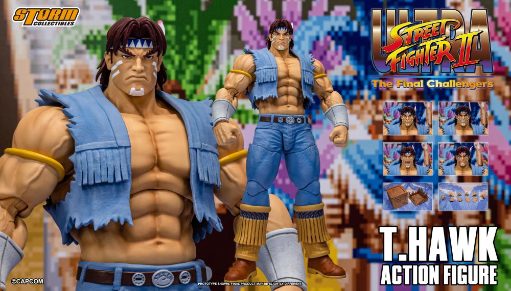 (Pre-Order) Storm Collectibles Ultra Street Fighter II: The Final Challengers T. Hawk 1/12 Scale Action Figure