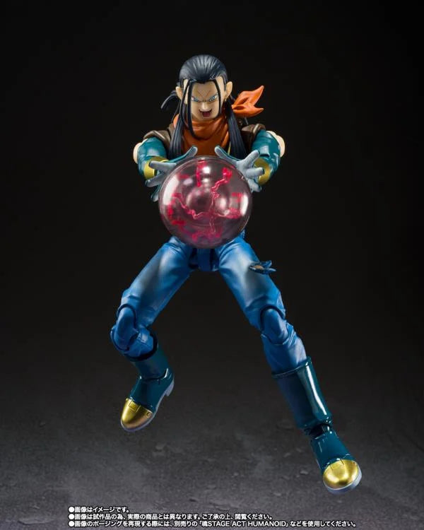 Dragon Ball GT S.H.Figuarts Super Android 17 Exclusive Action Figure (In Stock)