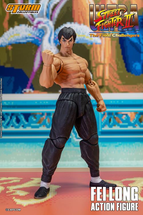 Storm Toys Ultra Street Fighter II: The Final Challengers Fei Long 1/12 Scale (In Stock)