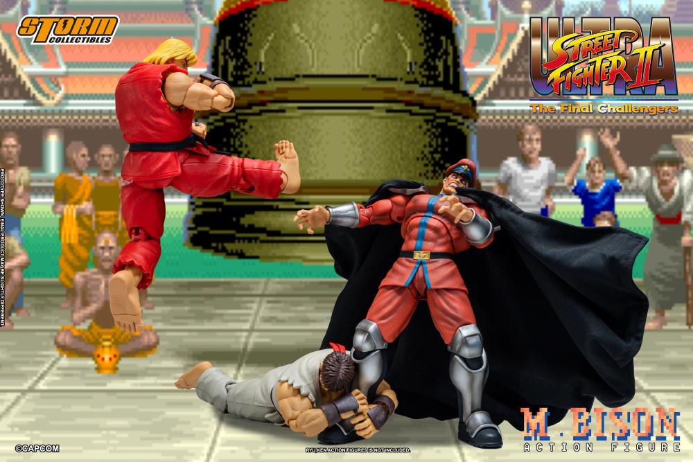 (Pre-Order) Storm Collectibles Ultra Street Fighter II: The Final Challengers M. Bison 1/12 Scale Action Figure