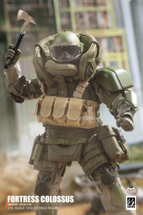 (Pre-Order) HASUKI Black Ops Salvo Series Fortress Colossus 1/12 Scale Figure