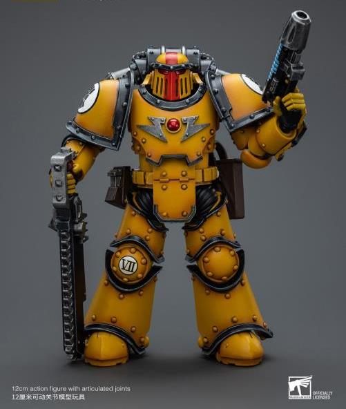 Warhammer 40K Imperial Fists Legion MkIII Despoiler Squad Sergeant with Plasma Pistol (In Stock)