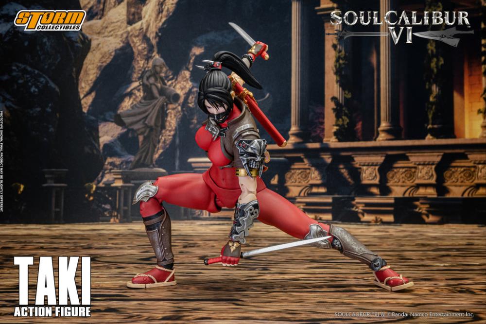 (Pre-Order) Storm Toys Soulcalibur VI Taki 1/12 Scale