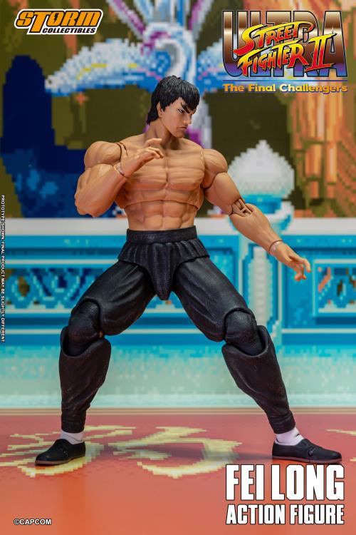 Storm Toys Ultra Street Fighter II: The Final Challengers Fei Long 1/12 Scale (In Stock)