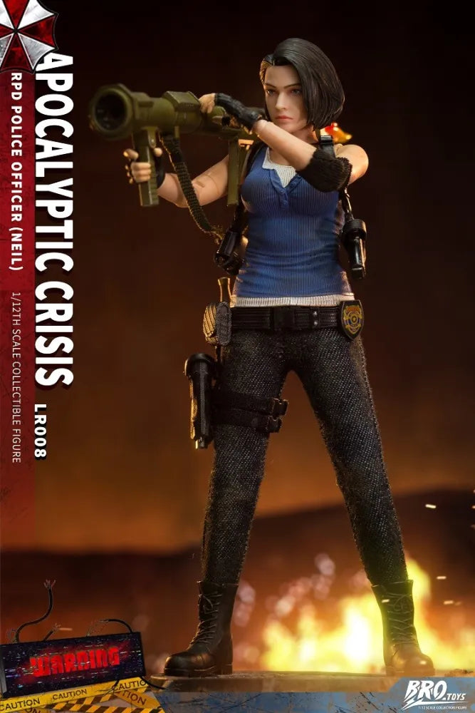 (Pre-Order) Brotoys 1/12 Doomsday Crisis-RPO Police Officer Jill LR008