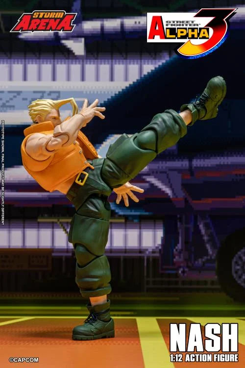 (Pre-Order) Storm Collectibles Street Fighter Alpha 3 Storm Arena Nash