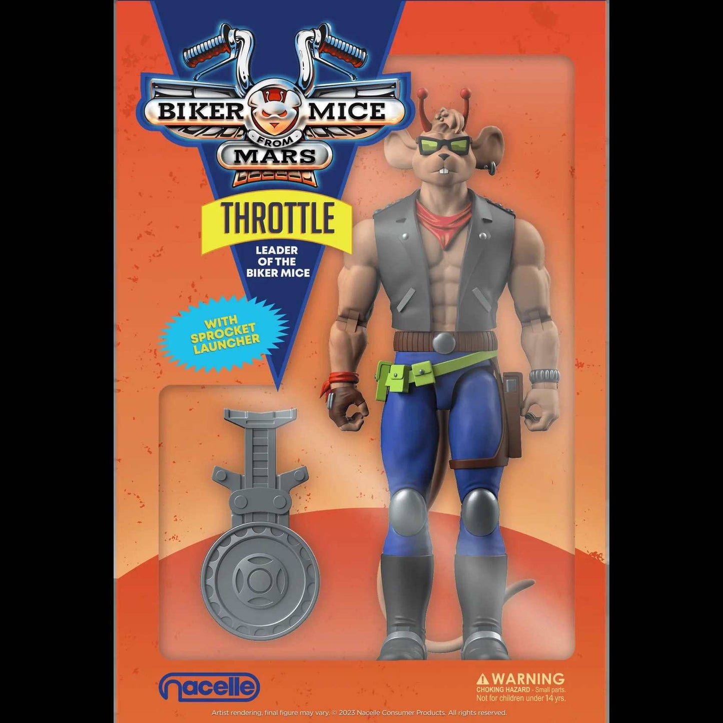(Pre-Order) Nacellestore Biker Mice from Mars - Throttle