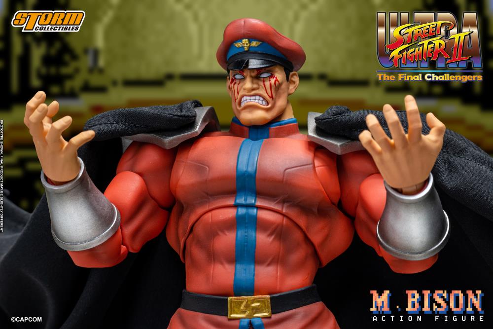 (Pre-Order) Storm Collectibles Ultra Street Fighter II: The Final Challengers M. Bison 1/12 Scale Action Figure