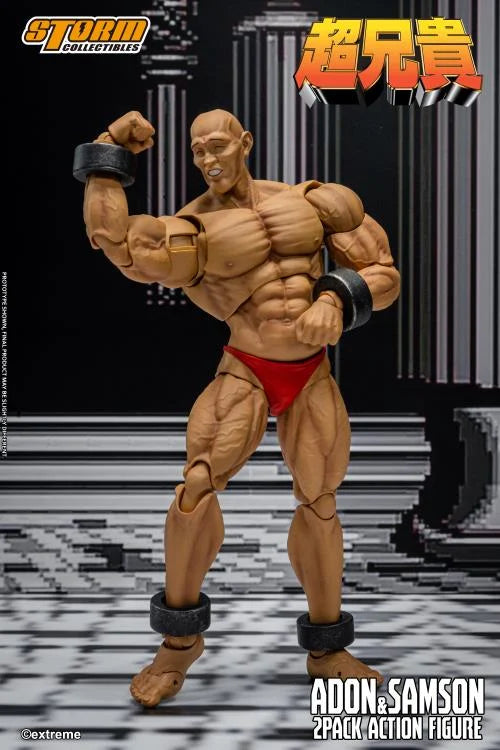 (Pre-Order) Storm Collectibles Chou-Aniki Adon and Samson 1/12 Scale Action Figure Set