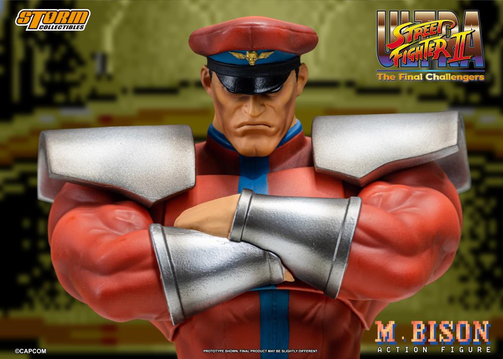 (Pre-Order) Storm Collectibles Ultra Street Fighter II: The Final Challengers M. Bison 1/12 Scale Action Figure