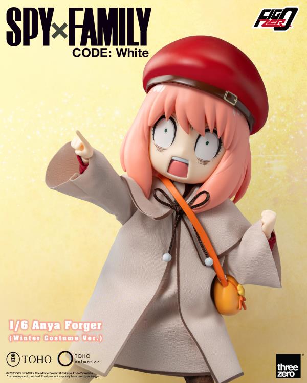 Spy x Family Code: White FigZero Anya Forger (Winter Costume Ver.) 1/6 Scale Figure (In Stock)