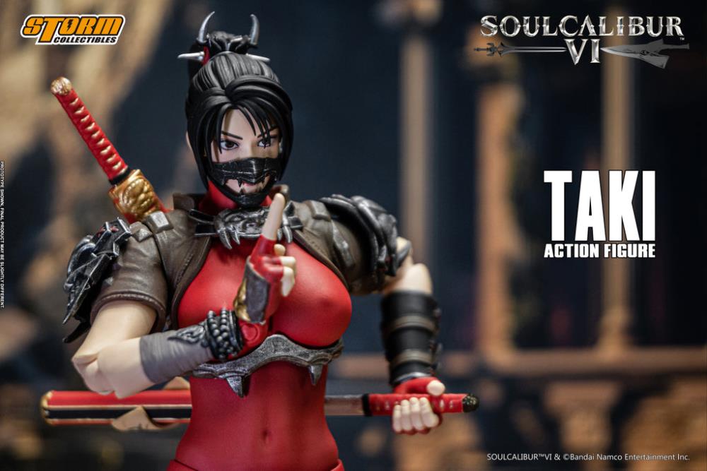 (Pre-Order) Storm Toys Soulcalibur VI Taki 1/12 Scale
