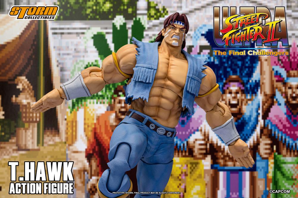 (Pre-Order) Storm Collectibles Ultra Street Fighter II: The Final Challengers T. Hawk 1/12 Scale Action Figure