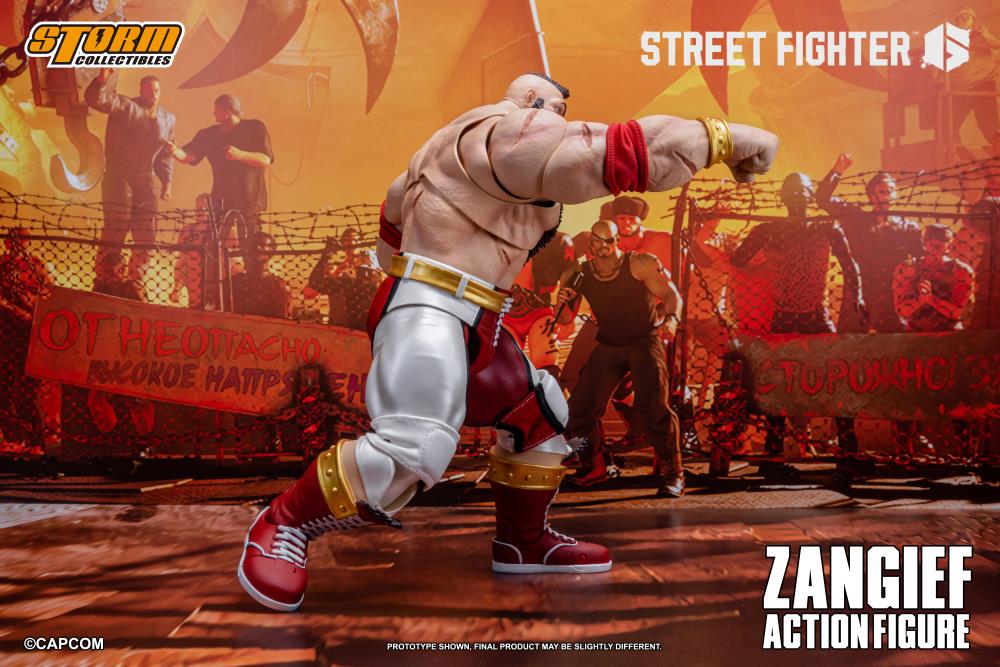 (Pre-Order) Storm Collectibles Street Fighter 6 Zangief 1/12 Scale Action Figure