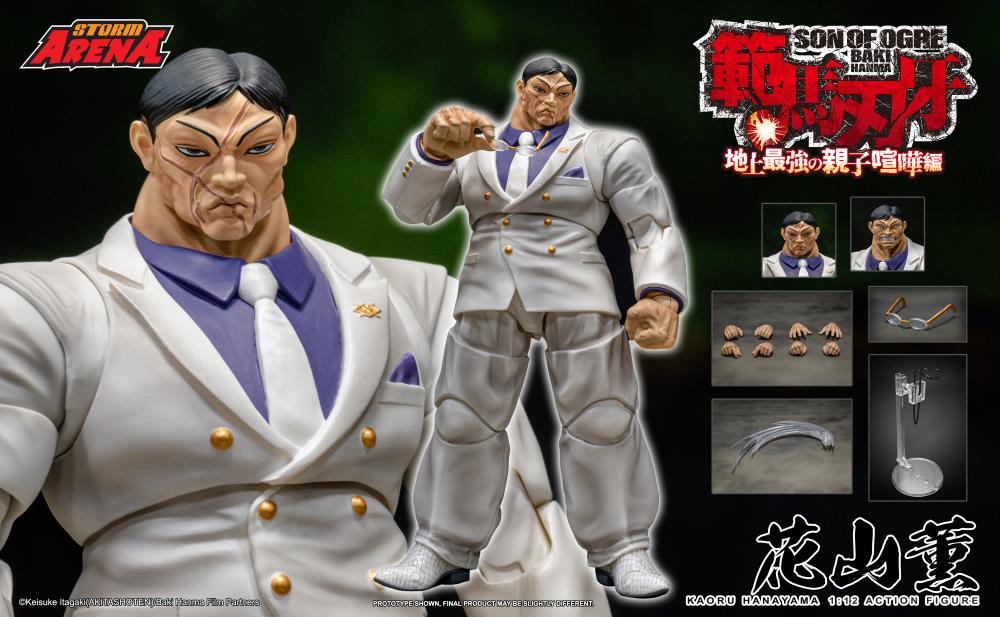 (Pre-Order) Storm Collectibles Baki Hanma: Son of Ogre Storm Arena Kaoru Hanayama