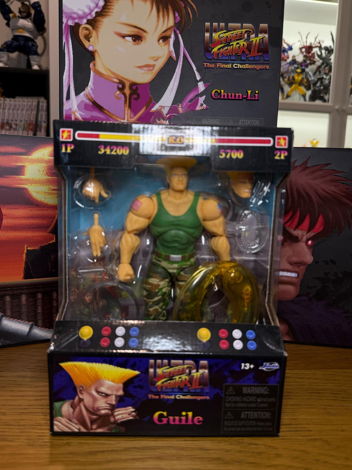 Jada Toys Street Fighters Set of 14 Figures (Pre-Owned)