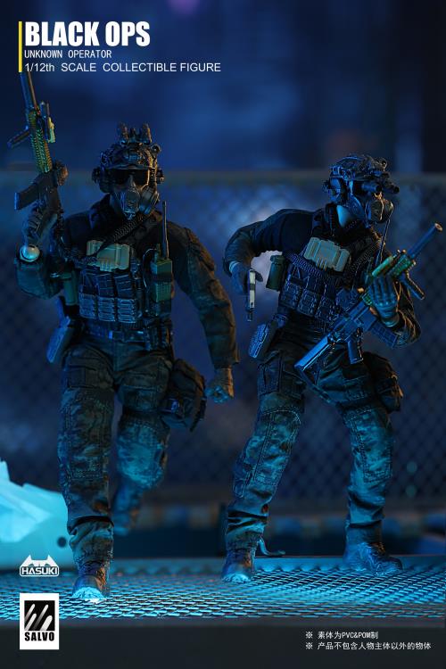 (Pre-Order) HASUKI Black Ops Salvo Series Unknown Operator 1/12 Scale Figure