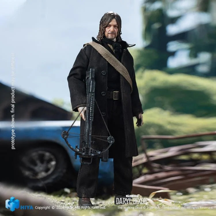 (Pre-Order) The Walking Dead Exquisite Super Daryl Dixon 1/12 Scale PX Exclusive Action Figure