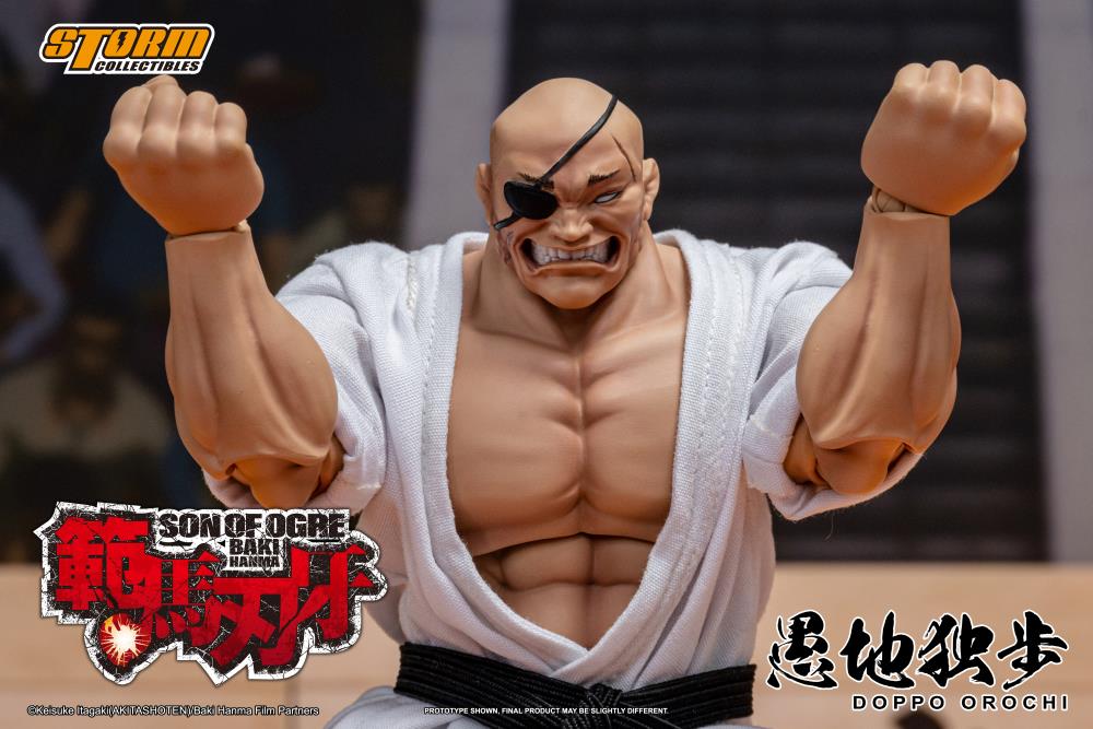 (Pre-Order) Storm Collectibles Baki Hanma: Son of Ogre Doppo Orochi 1/12 Scale Action Figure