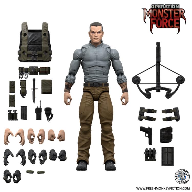 (Pre-Order) Operation: Monster Force Declan Van Helsing 1/12 Scale Figure