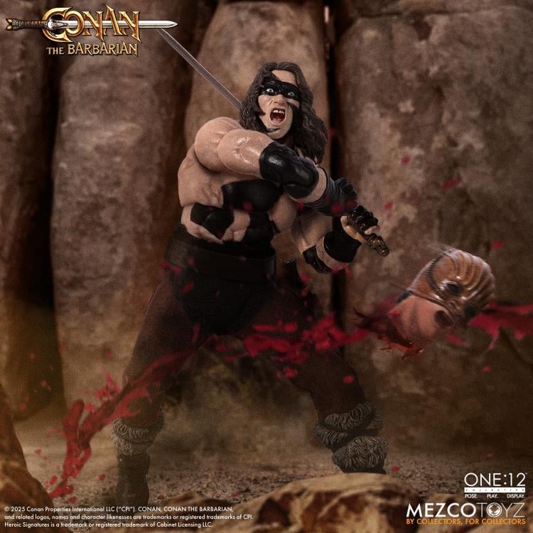 (Pre-Order) Mezco Conan the Barbarian (1982) One:12 Collective Conan (War Paint Edition) Action Figure