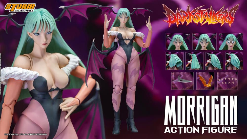 (Pre-Order) Storm Toys Darkstalkers Morrigan 1/12 Scale