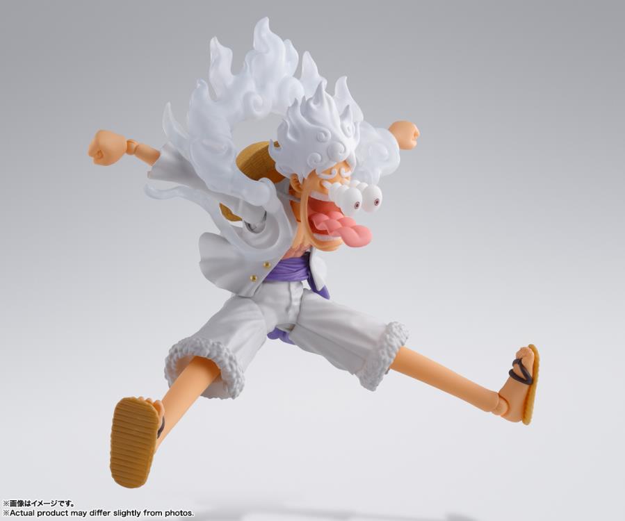 (Pre-Order) One Piece S.H.Figuarts Monkey D. Luffy (Gear 5) - Reissues