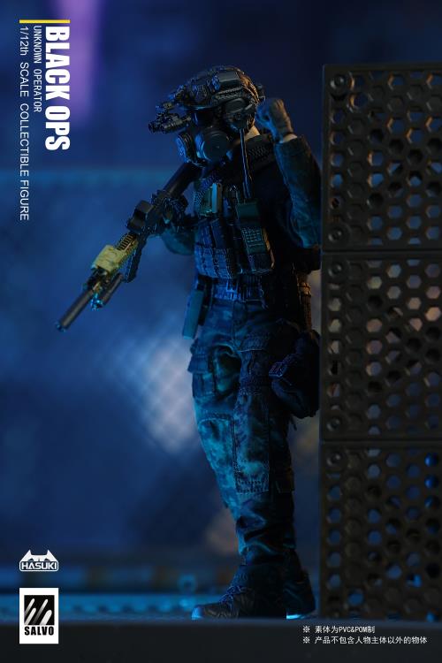 (Pre-Order) HASUKI Black Ops Salvo Series Unknown Operator 1/12 Scale Figure