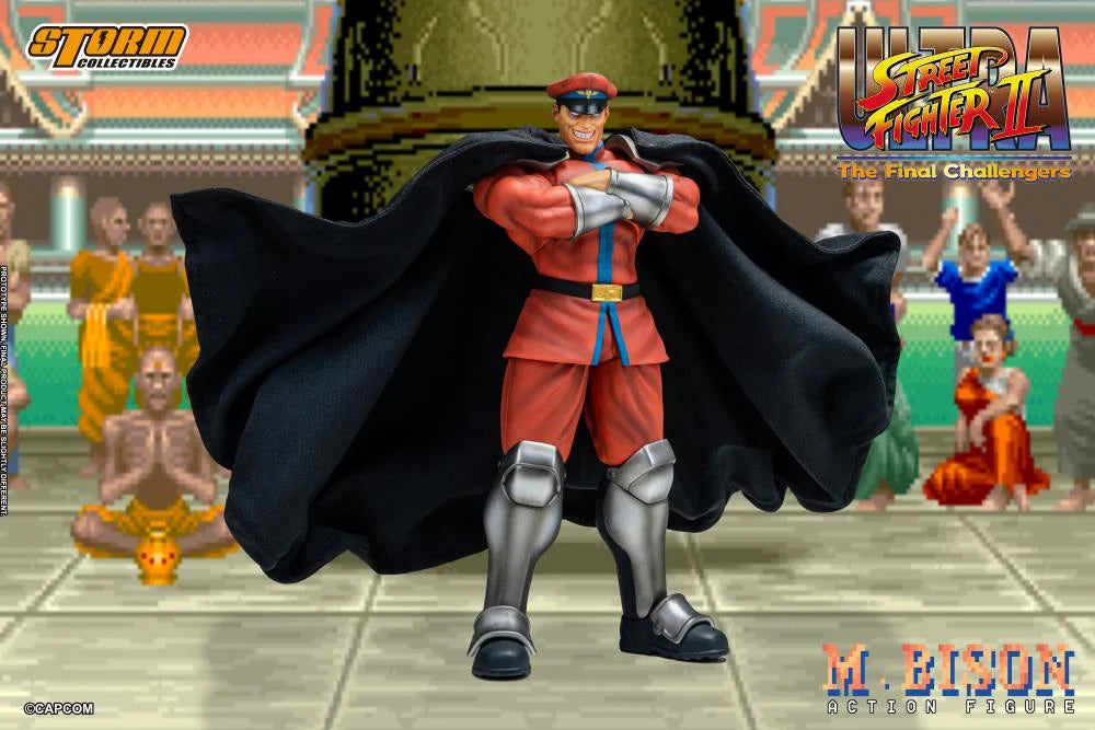 (Pre-Order) Storm Collectibles Ultra Street Fighter II: The Final Challengers M. Bison 1/12 Scale Action Figure