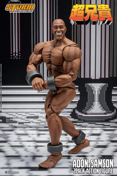 (Pre-Order) Storm Collectibles Chou-Aniki Adon and Samson 1/12 Scale Action Figure Set