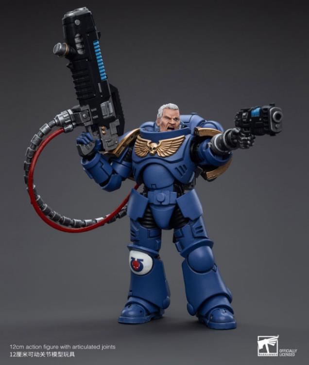 Warhammer 40K Ultramarines Hellblasters Sergeant Ulaxes 1/18 Scale Figure (In Stock)
