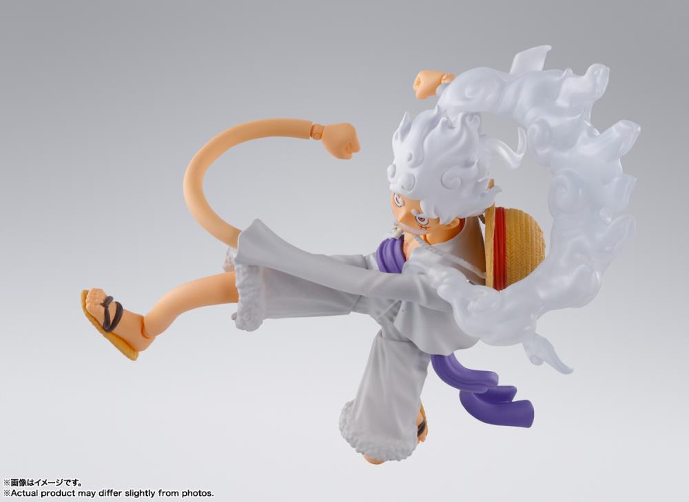 (Pre-Order) One Piece S.H.Figuarts Monkey D. Luffy (Gear 5) - Reissues