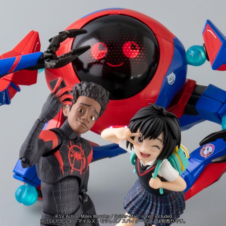 (Pre-Order) SENTINEL Spider-Man: Into the Spider-Verse SV-Action Peni Parker & SP//dr Action Figure Set (Reissue)
