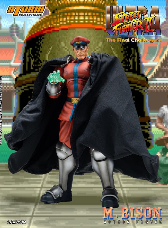 (Pre-Order) Storm Collectibles Ultra Street Fighter II: The Final Challengers M. Bison 1/12 Scale Action Figure