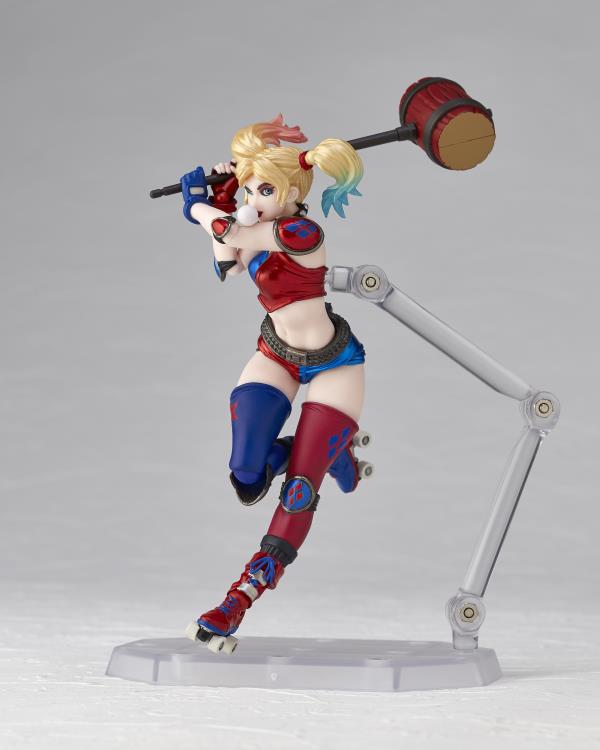 KAIYODO DC Comics Amazing Yamaguchi Revoltech No.015EX Harley Quinn (New Color Ver.) (Reissue) (In Stock)