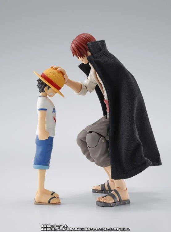 One Piece S.H.Figuarts Shanks and Monkey D. Luffy (Childhood) Action Figure (In Stock)
