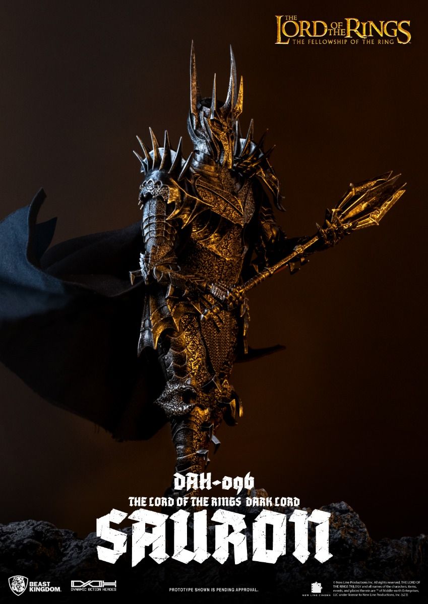(Pre-Order) Beast Kingdom DAH-096 The Lord of the Rings Dark Lord Sauron