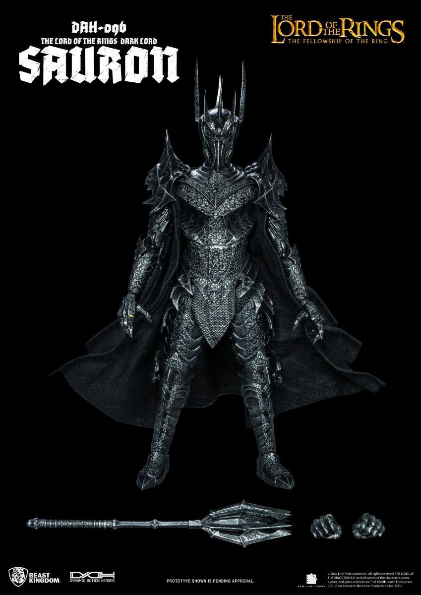 (Pre-Order) Beast Kingdom DAH-096 The Lord of the Rings Dark Lord Sauron