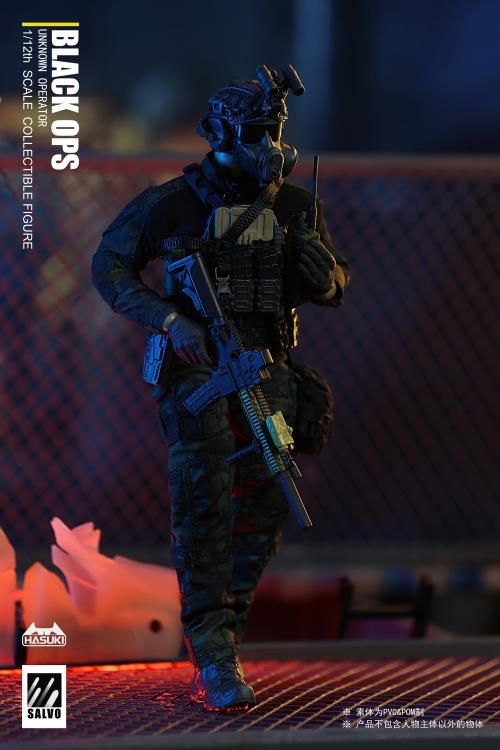 (Pre-Order) HASUKI Black Ops Salvo Series Unknown Operator 1/12 Scale Figure