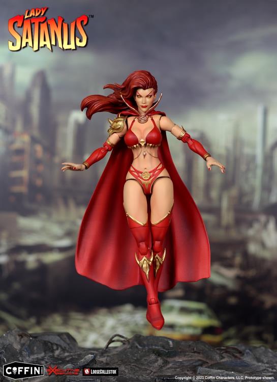(Pre-Order) EXECUTIVE REPLICAS Lady Satanus 1/12 Scale Action Figure