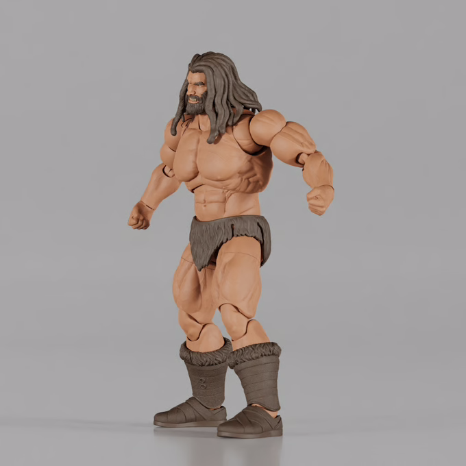 (Pre-Order) Brutal Realm European Barbarian Warrior 1/12 Scale Action Figure