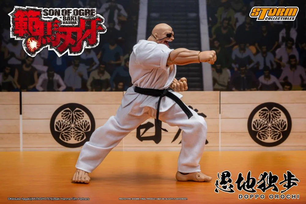 (Pre-Order) Storm Collectibles Baki Hanma: Son of Ogre Doppo Orochi 1/12 Scale Action Figure
