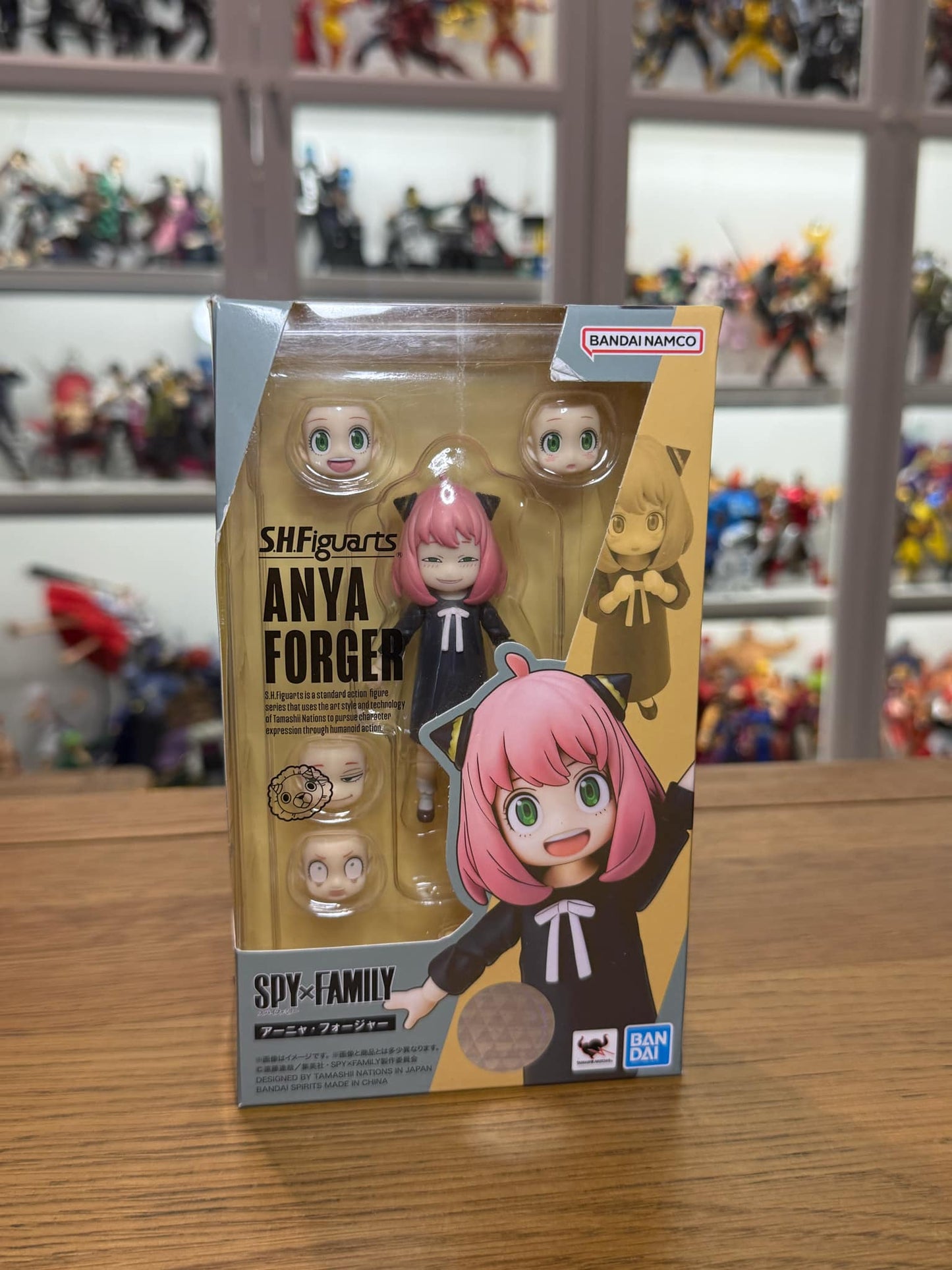 Bandai SHF Spy x Family S.H.Figuarts Anya Forger (Pre-Owned)