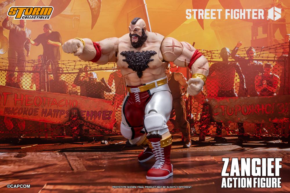 (Pre-Order) Storm Collectibles Street Fighter 6 Zangief 1/12 Scale Action Figure