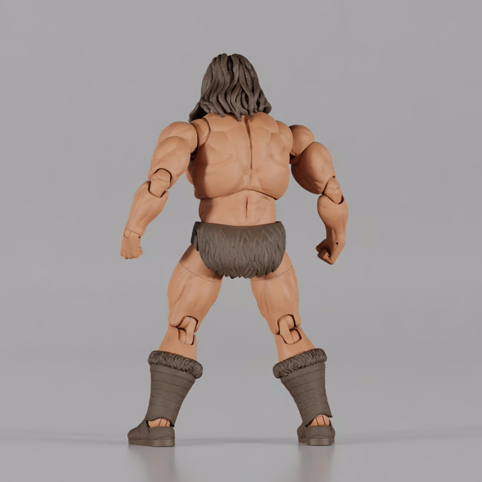 (Pre-Order) Brutal Realm European Barbarian Warrior 1/12 Scale Action Figure