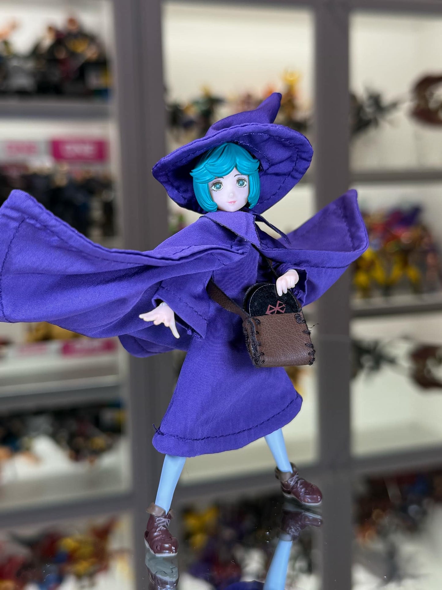 S.H.Figuarts SHF Berserk Armor Guts and Little Witch with Custom soft clothing and cape (Pre-Owned)