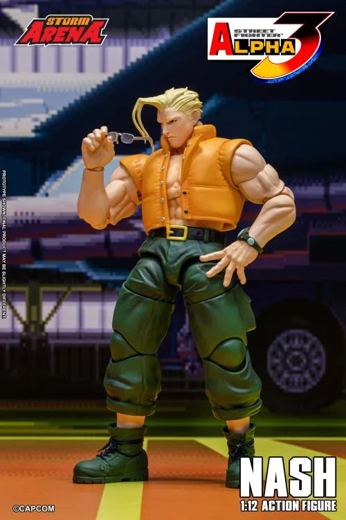 (Pre-Order) Storm Collectibles Street Fighter Alpha 3 Storm Arena Nash
